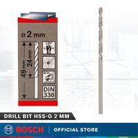 Gambar Bosch Mata Bor Besi 2 mm HSS-G / Metal Drill Bit 2 x 24 / 49 mm Twist dari Bosch Tools Authorized SNT Kota Administrasi Jakarta Utara 1 Tokopedia