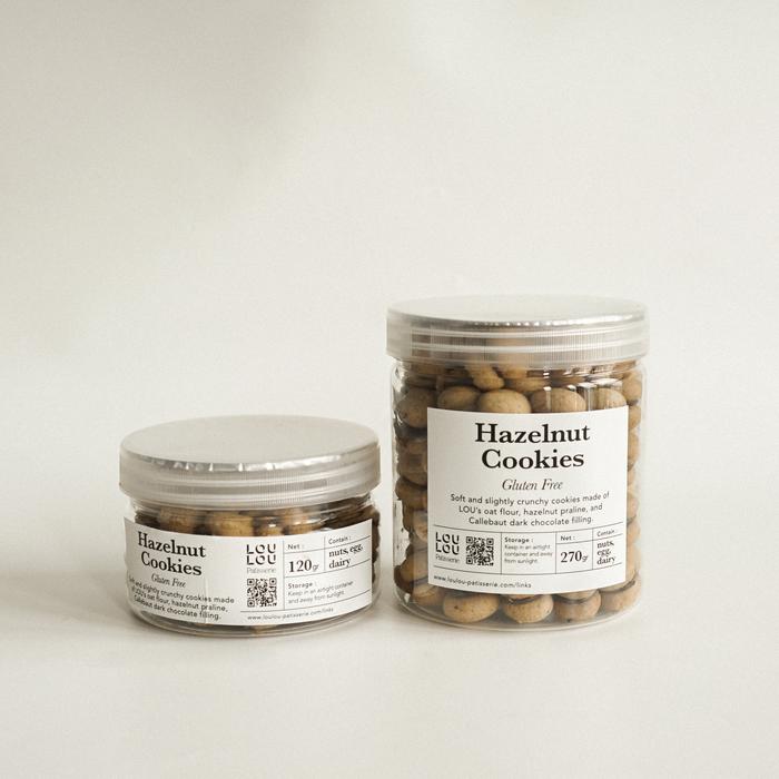 Gambar Hazelnut Cookies dari LouLou Patisserie Kota Bandung Tokopedia