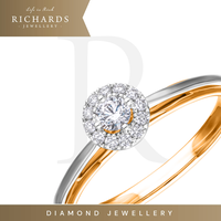 Gambar Richards Jewellery - Cincin Berlian – Diamond Halo Ring - 269230 dari Richards Jewellery Jakarta Barat 2 Tokopedia