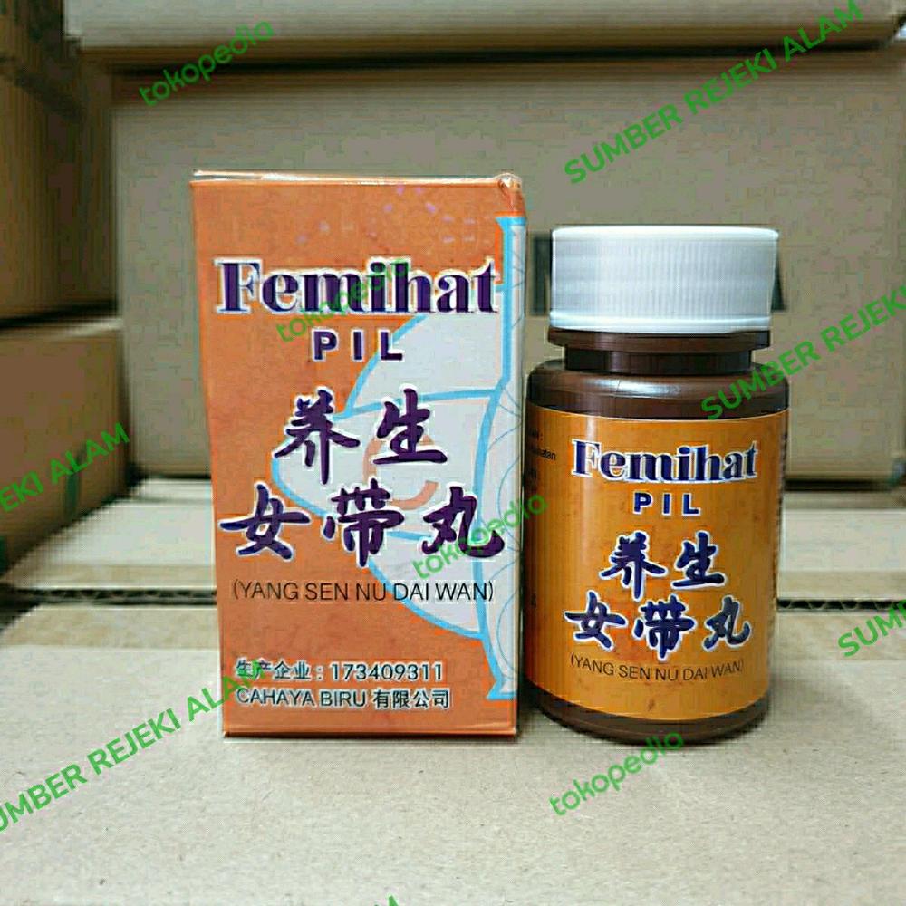 Femihat pil Yang Sen Nu Dai Wan Mengobati Keputihan / Kesuburan /Haid
