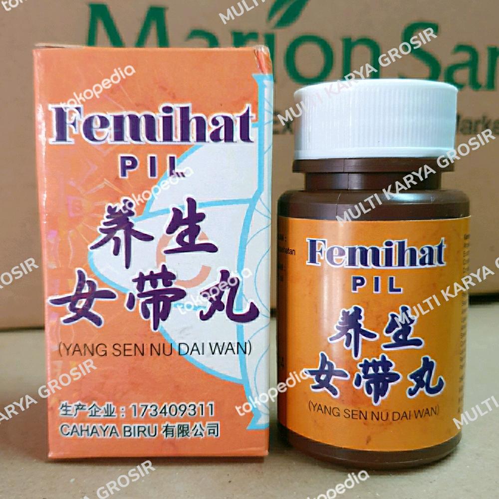 Femihat pil Yang Sen Nu Dai Wan Mengobati Keputihan Dan Kesuburan