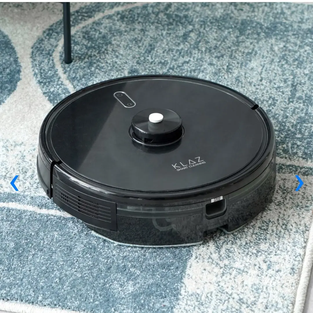 Klaz Pembersih Lantai Robotic Smart Hitam