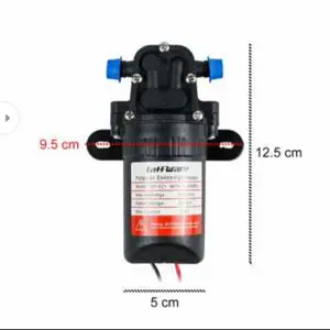 Taffware Pompa Air Elektrik High Pressure 12V 70PSI 3.5L/min - DP-521