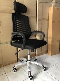 Gambar Kursi jaring / Kursi gaming / Kursi kerja sandaran tinggi dari Almo Furniture Kota Malang 5 Tokopedia