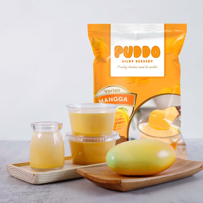 Gambar Puddo Bubuk Silky Pudding Mangga 500 Gr dari Jakarta Powder Supply Kota Tangerang Tokopedia