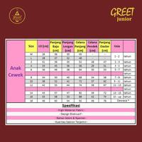 Gambar Piyama Anak Katun Jepang GREET Model Pendek-Panjang Size 2-4-6 - GL-070, 4 dari greetnightwear Kota Administrasi Jakarta Utara 2 Tokopedia