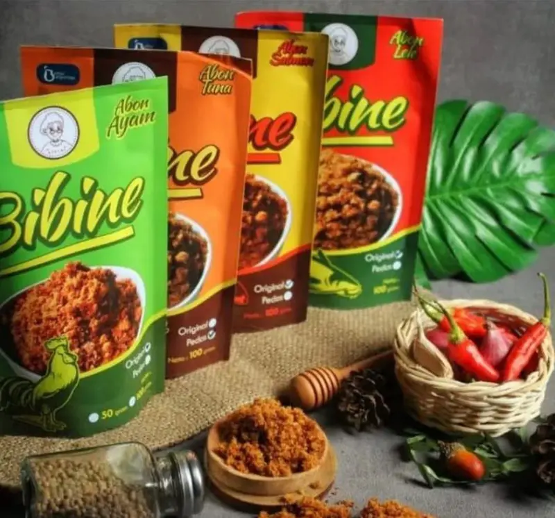 Abon Ikan Tuna Bibine Original Asli | 80 gram | Tanpa Bahan Pengawet 0