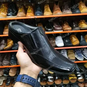 sepatu sandal bustong pria kulit asli