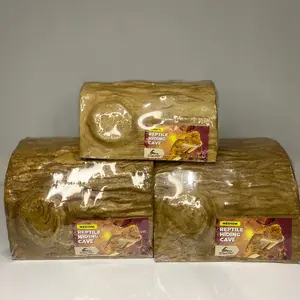 Hiding cave reptile subo pet / tempat sembunyi reptil subo pet