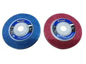 TORA POLES STAINLESS HALUS BAHAN WOL 4 X 1 - WOLL POLISHING WHEEL 4"