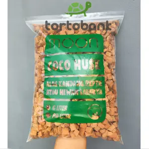 COCO HUSK 6 LITER - REPTILE BEDDING - ALAS KANDANG KURA / REPTIL LAIN