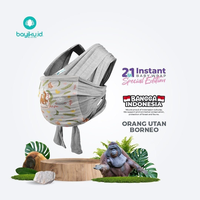 Gambar Gendongan Bayiku.id 2in1 Plus Sashbelt Special Edition - Baby Wrap - BAHARI - M dari Aurel Babyshop Kota Tangerang Selatan 4 Tokopedia