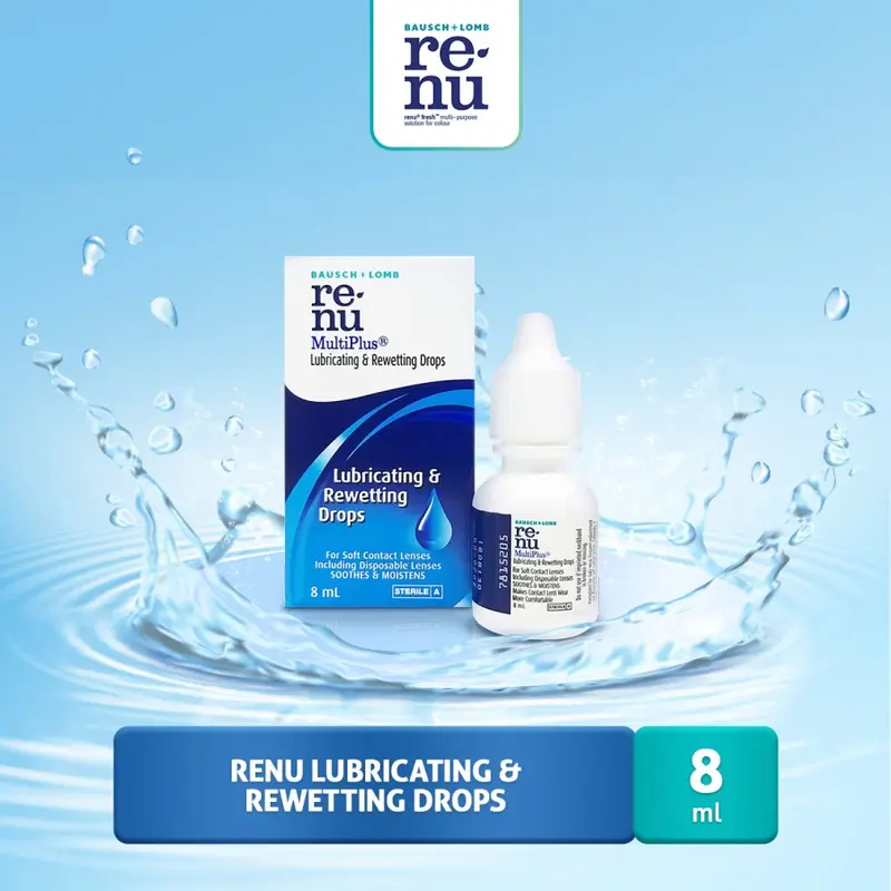 Renu Lubricating & Rewetting Drops 8 Ml 0