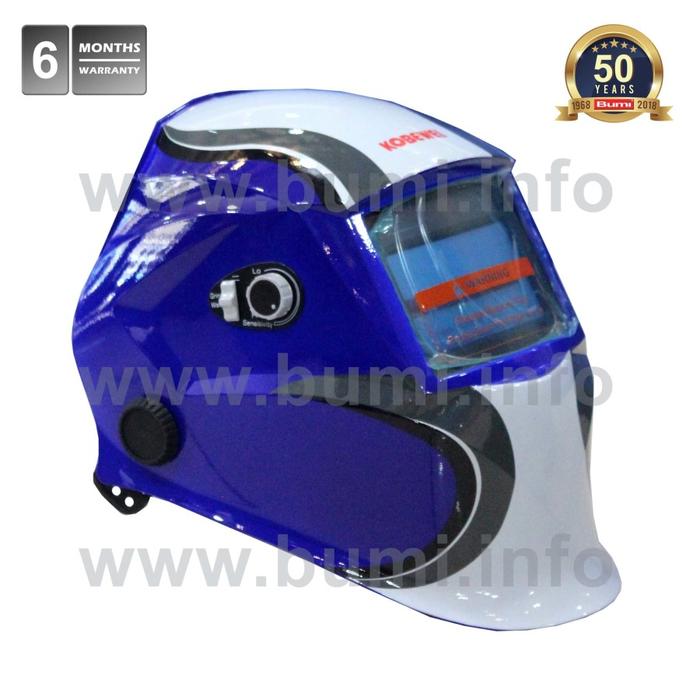 Gambar Kobewel - Helm Las Otomatis - Blue dari PT Bumi Teknik Utama - Surabaya Kota Surabaya Tokopedia