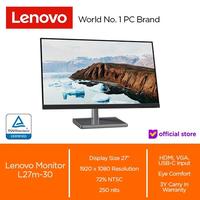 Gambar Lenovo L27m-30 27 Inch Monitor - FHD IPS 75Hz 4ms dari JnJ Online Kota Administrasi Jakarta Pusat 1 Tokopedia