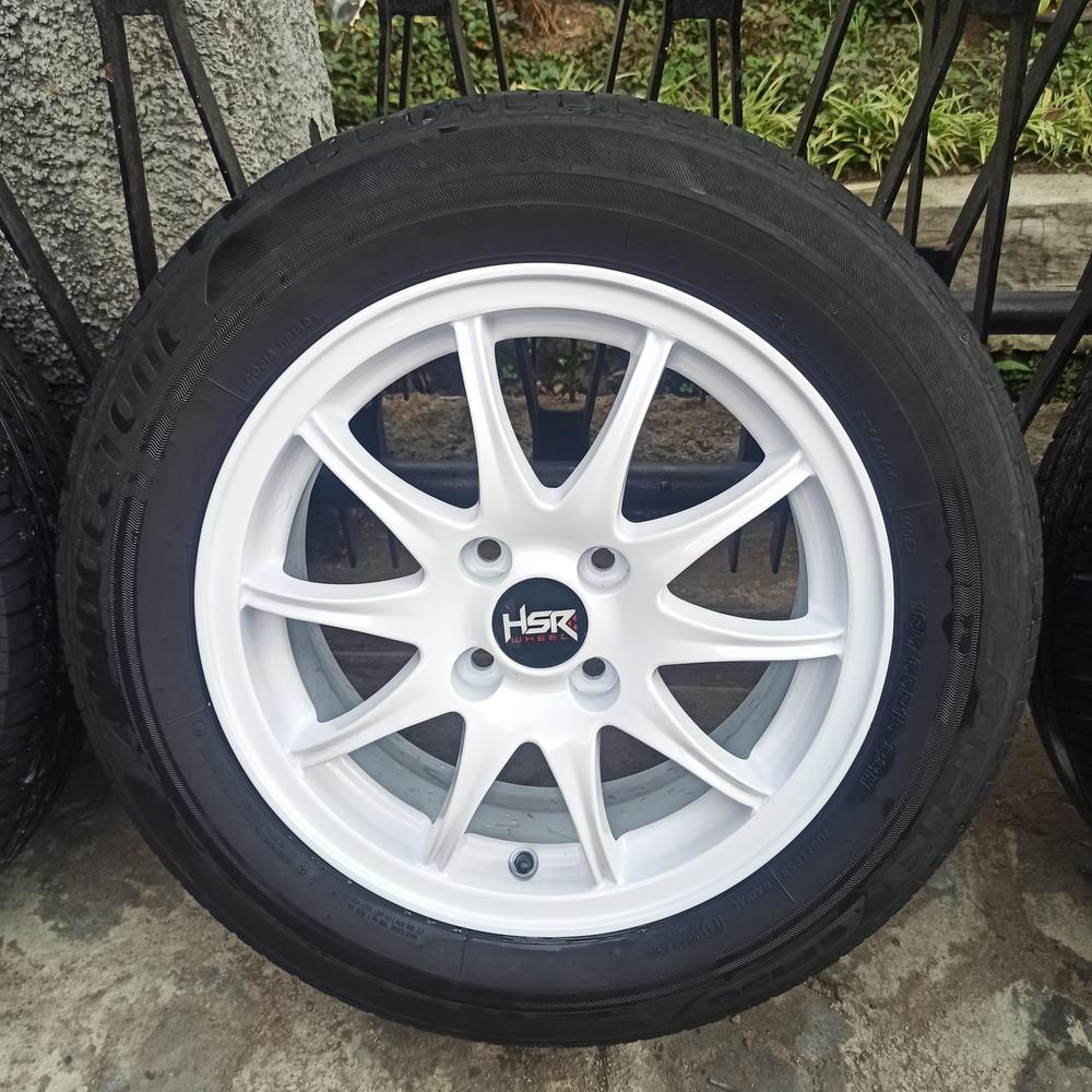 4 Velg R15 PCD 100+Ban 185/60