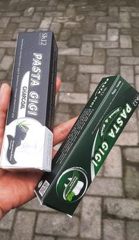 Gambar Pasta Gigi Siwak dan Sirih SR12 - Charcoal dari Pondok Alam Kab. Sleman 1 Tokopedia
