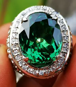 Batu permata natural Green tourmaline 699