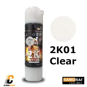 Samurai Paint Top Coat Clear Pernis Anti Gores 2K01 (2K Coat) 400 mL