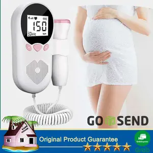 Alat Deteksi Jantung Janin Bayi Fetal Doppler Heartrate Monitor Hamil