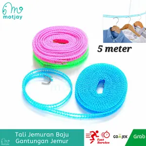 Tali Jemuran Baju Tali Gantungan Baju Tali Cucian Baju High Quality