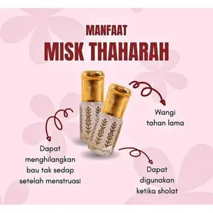Musk AL Thaharah Minyak Wangi Misk Taharah Original Parfum Miss V 3Ml