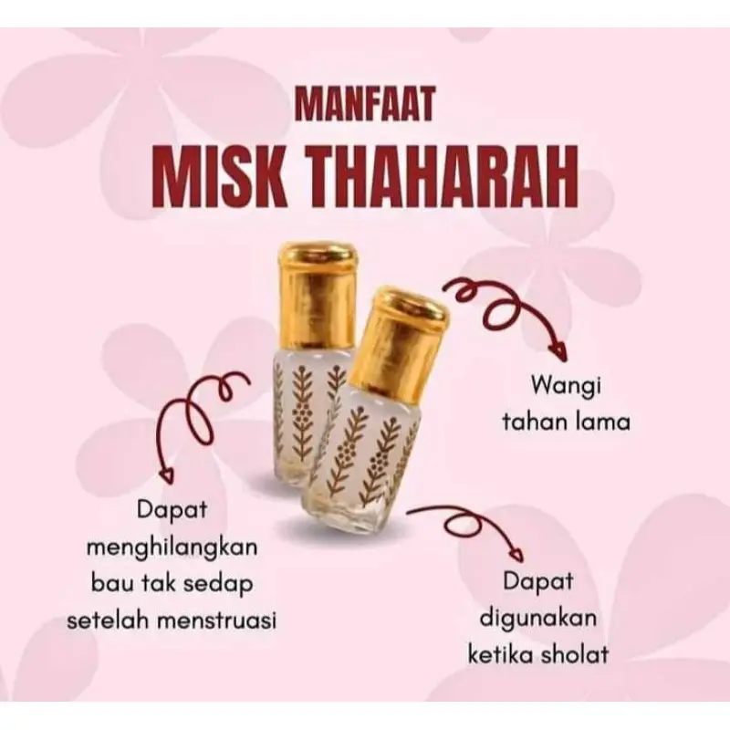 Musk AL Thaharah Minyak Wangi Misk Taharah Original Parfum Miss V 3Ml