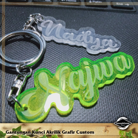 Gambar Gantungan Kunci Akrilik Grafir Custom dari SmoothGenie Project Kab. Sleman 2 Tokopedia