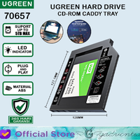 Gambar UGREEN 70657 SATA HDD SSD Universal Caddy For 9.5mm Notebook Tray - UGREEN 70657 dari GADVENTIA Kota Administrasi Jakarta Barat 1 Tokopedia