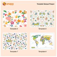 Gambar PASSPORT CUSTOM - MOTIF 1 dari Snapy Kota Administrasi Jakarta Selatan 3 Tokopedia