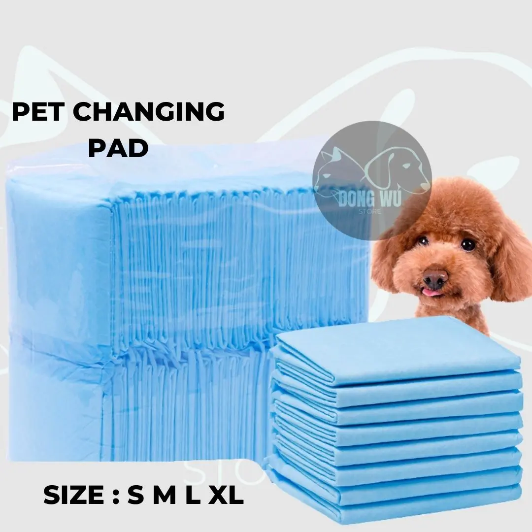 DONGWU PAD PIPIS PET DIAPER HEWAN KUCING ANJING POPOK SEKALI PAKAI