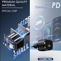 Gambar iPhone 13 Pro Max Ultimate Adapter Super Mini 20W PD Fast Charging - H - Putih dari PusatProductOriginal Kota Administrasi Jakarta Pusat 4 Tokopedia