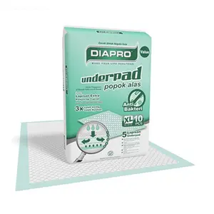 Underpad Diapro / Alas Popok / Alas Perlak 60x90 Isi 10