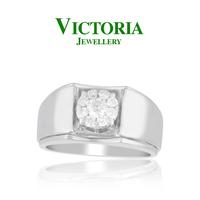 Gambar Cincin Berlian Pria VMR530095 Victoria Jewellery dari Victoria Jewellery Online Kota Administrasi Jakarta Selatan 1 Tokopedia
