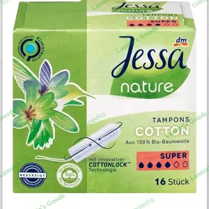 Tampon Jessa Nature Cotton Super, 16 stucks.