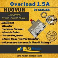 Gambar Thermal Motor Protector Overload 1.5A Kuoyuh Relay 91 Series 50Vdc dari Overload Wikimesin Kab. Tangerang 1 Tokopedia