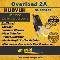 Gambar Thermal Motor Protector Overload 2A Kuoyuh Relay 91 Series 50Vdc dari Overload Wikimesin Kab. Tangerang 5 Tokopedia