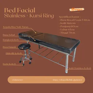 bed facial / bed salon / kasur salon / kasur lipat / kasur stainless