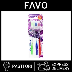 Sikat Gigi - Ciptadent Crystal Clean Soft Toothbrush - 3 Pcs