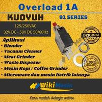 Gambar Thermal Motor Protector Overload 1A Kuoyuh Relay 91 Series 50Vdc dari Overload Wikimesin Kab. Tangerang 3 Tokopedia