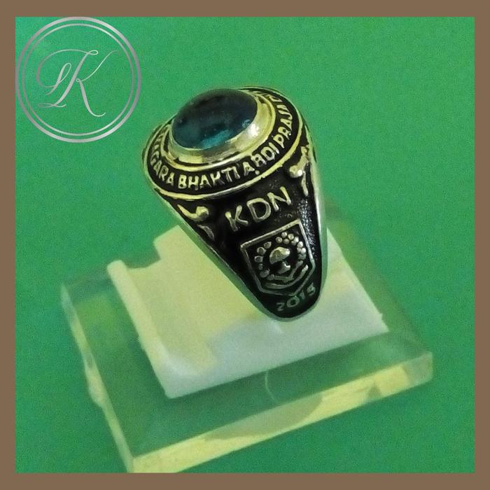 Gambar Cincin Almamater Ipdn Perak - cincin kesatuan Ipdn - cincin logo dari toko perak kotagede silver Kota Yogyakarta Tokopedia