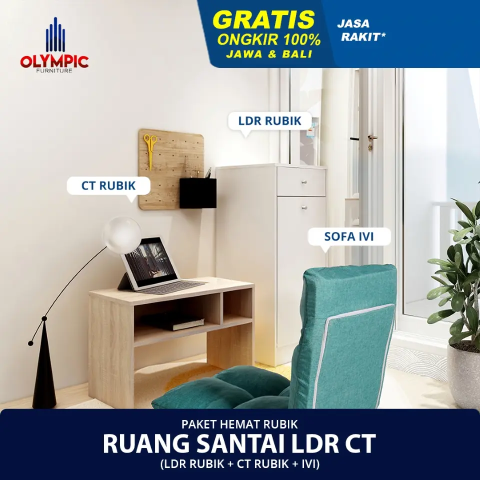 Olympic Paket Hemat Laundry - IVI & Rubik Series