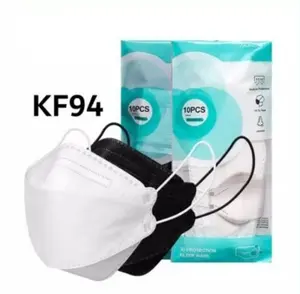 Masker KF94 Warna Hitam Putih Abu Murah Isi 10 Pcs Masker KF94 Warna Hitam Putih Abu Murah Isi 10 Pcs