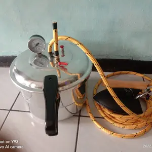 setrika uap boiler presto 8 liter + stem trap