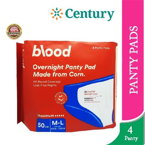 Gambar Blood Maximum Panty Pads 59 CM M - L Isi 4 / Popok Dewasa / Perawatan dari Apotik Century Kota Administrasi Jakarta Pusat Tokopedia