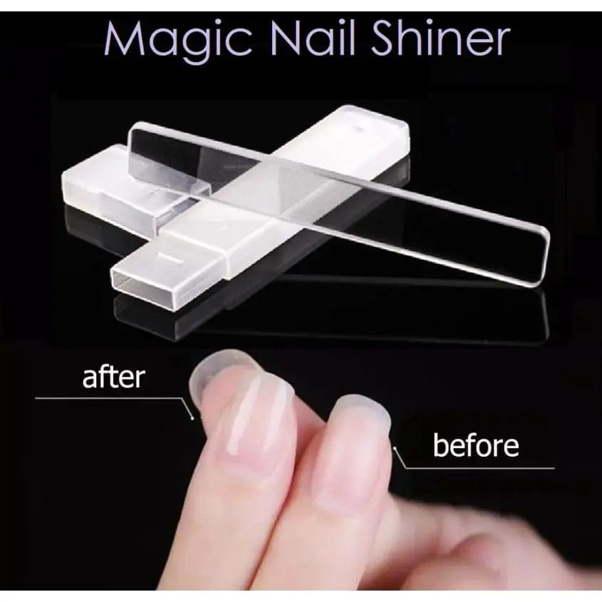 amplas kuku kilap pengkilap kuku alat manicure kikir kuku kilap