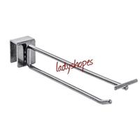 Gambar hook pipa kotak double atau kaitan pipa kotak 15cm import dari ladyshopes Kota Surabaya 2 Tokopedia