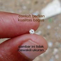 Gambar Natural diamond (0,0167 ct) - Berlian tabur Putih asli Eropa Gugur 60 (pecah 60) round cut Batu Rings Cincin dari Zu Jewellery Kab. Banjar 5 Tokopedia