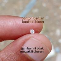 Gambar Natural diamond (0,0167 ct) - Berlian tabur Putih asli Eropa Gugur 60 (pecah 60) round cut Batu Rings Cincin dari Zu Jewellery Kab. Banjar 3 Tokopedia