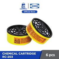 Gambar Morris Chemical Cartridge RC-203/Filter Masker Anti Debu Chemical dari Toko Perkakasku Os Kota Administrasi Jakarta Pusat 1 Tokopedia